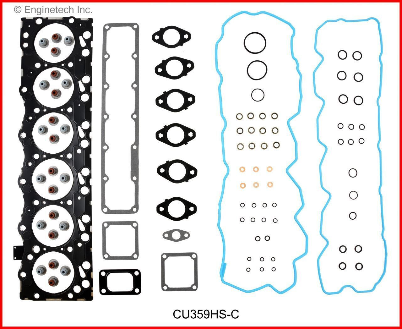 MLS Head Gasket Set for 2003-2009 Dodge 5.9L 359 OHV L6 24V Cummins Diesel