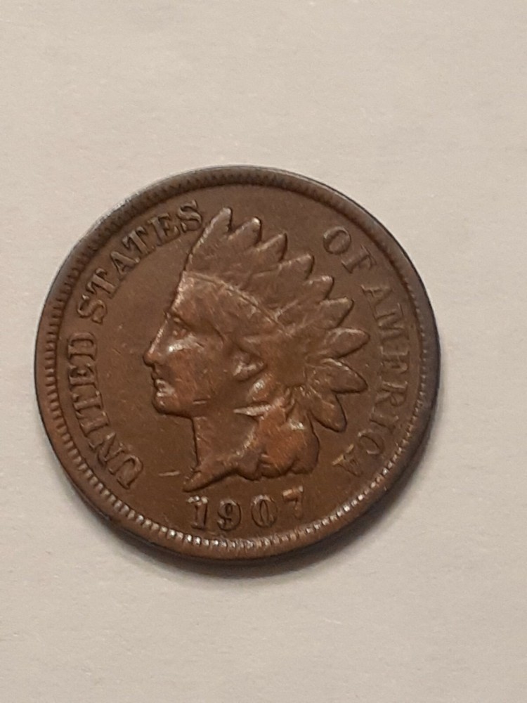 1907 INDIAN HEAD CENT