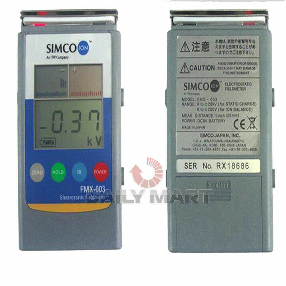 New In Box Simco FMX-003 Electrostatic Fieldmeter