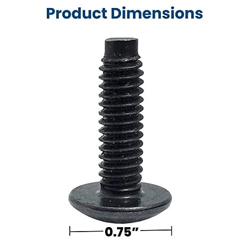 10-32 Rack Screws 100 Pack-Made