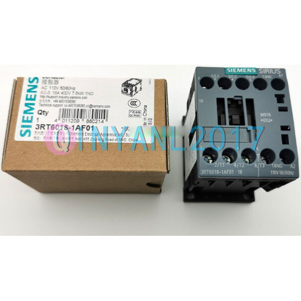 1PC New Contactor 3RT6018-1AF01 AC110V