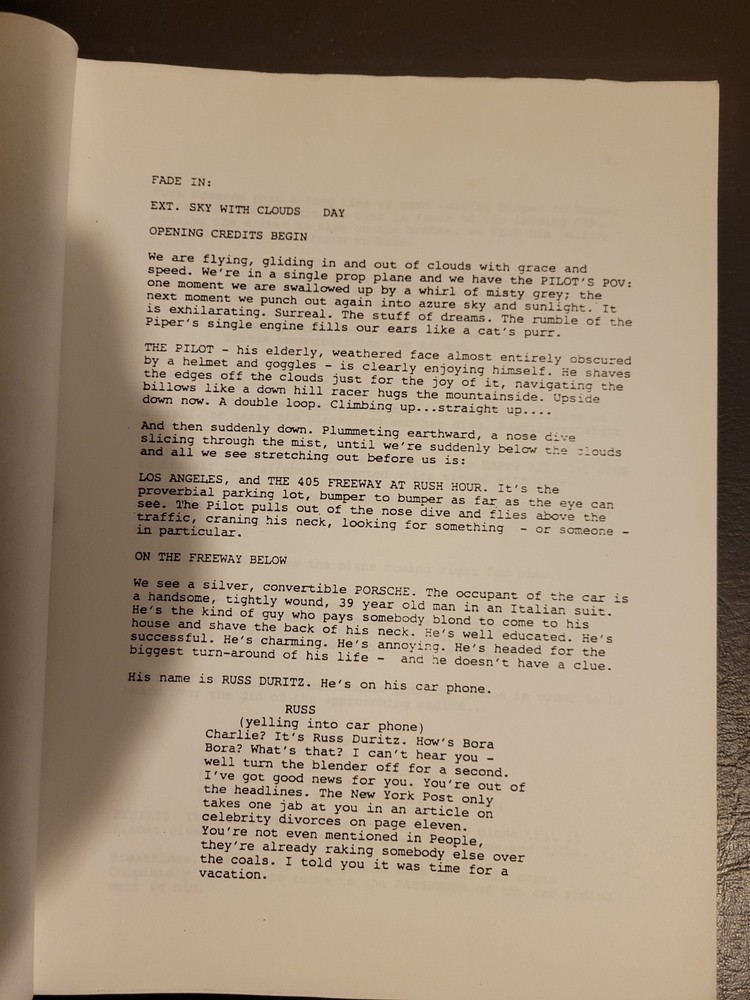 Disney’s The Kid Script | Bruce Willis | Audrey Wells 1999 Original Screenplay