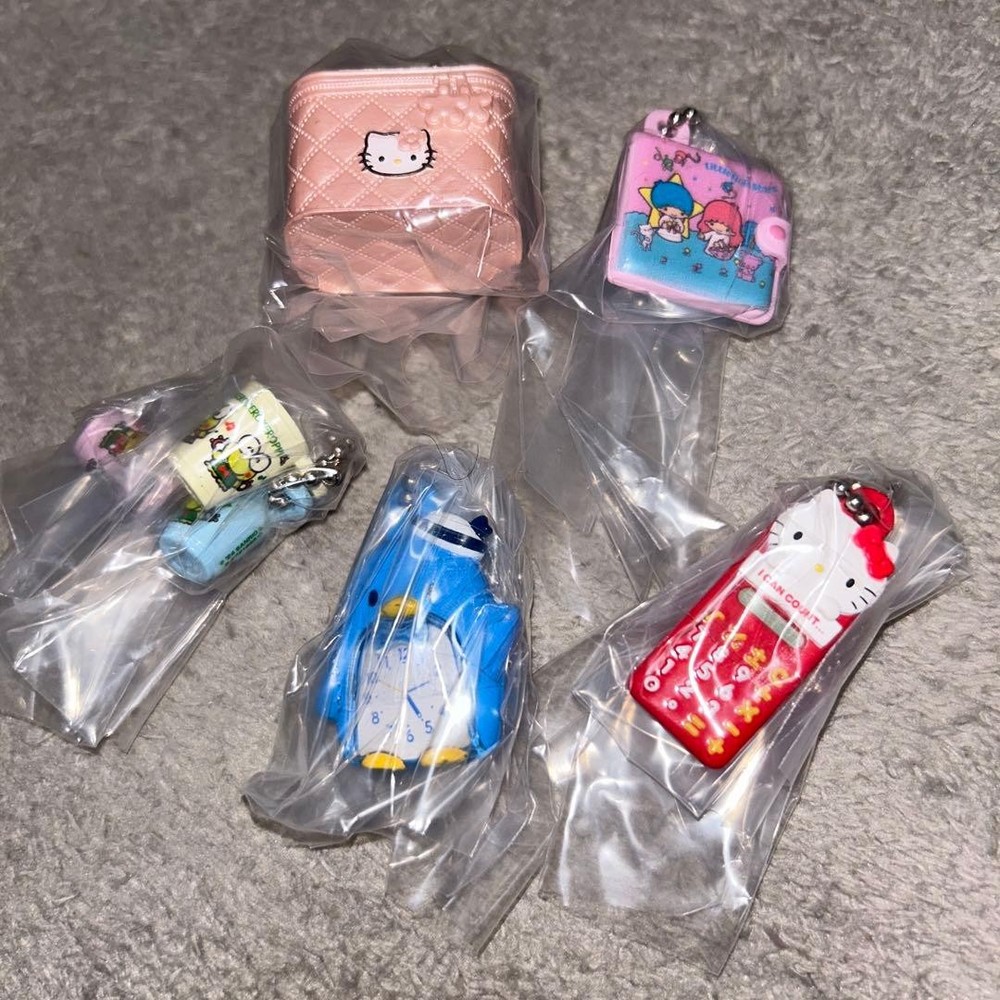 Sanrio Retro Miniature Charm Complete Set
