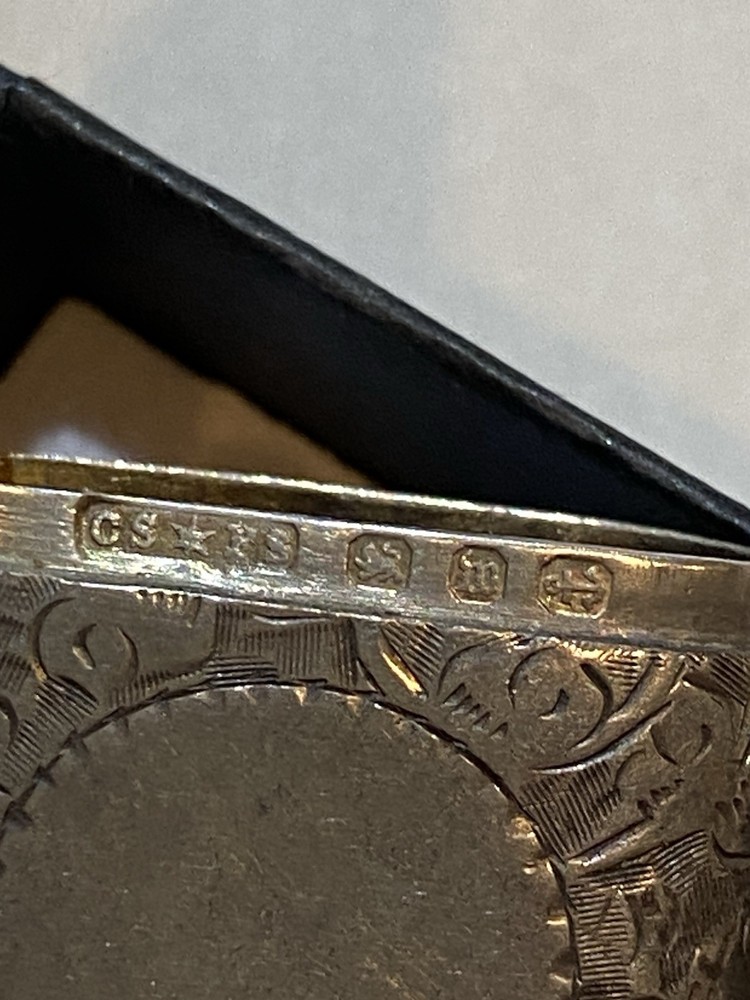 Antique Sterling Snuff Box