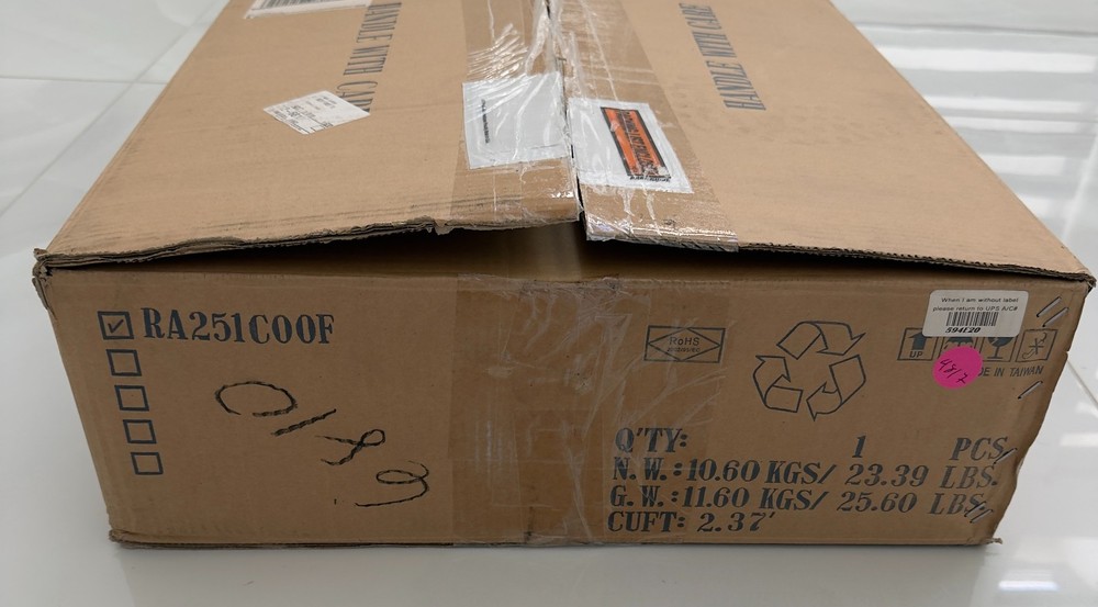 RA251C00F 2U Rackmount Server Case with Rails