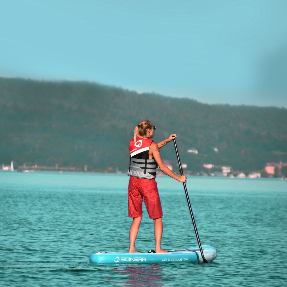 Spinera Lets Paddle iSUP SUP Paddle Board Package - 10'4