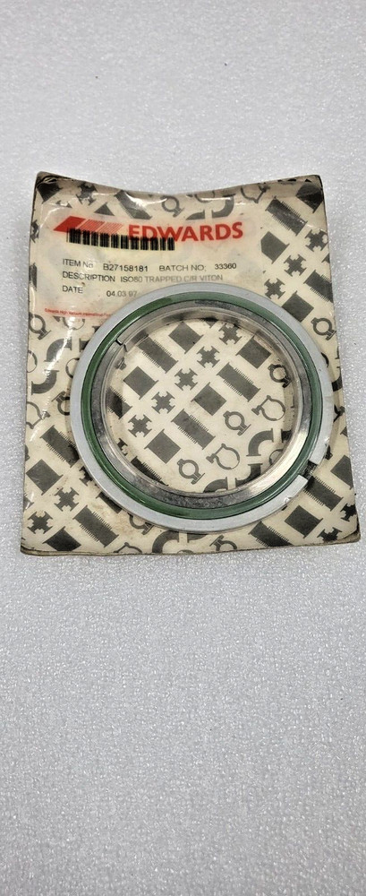 EDWARDS ISO80 TRAPPED C/R VITON B27158181   BIN#20