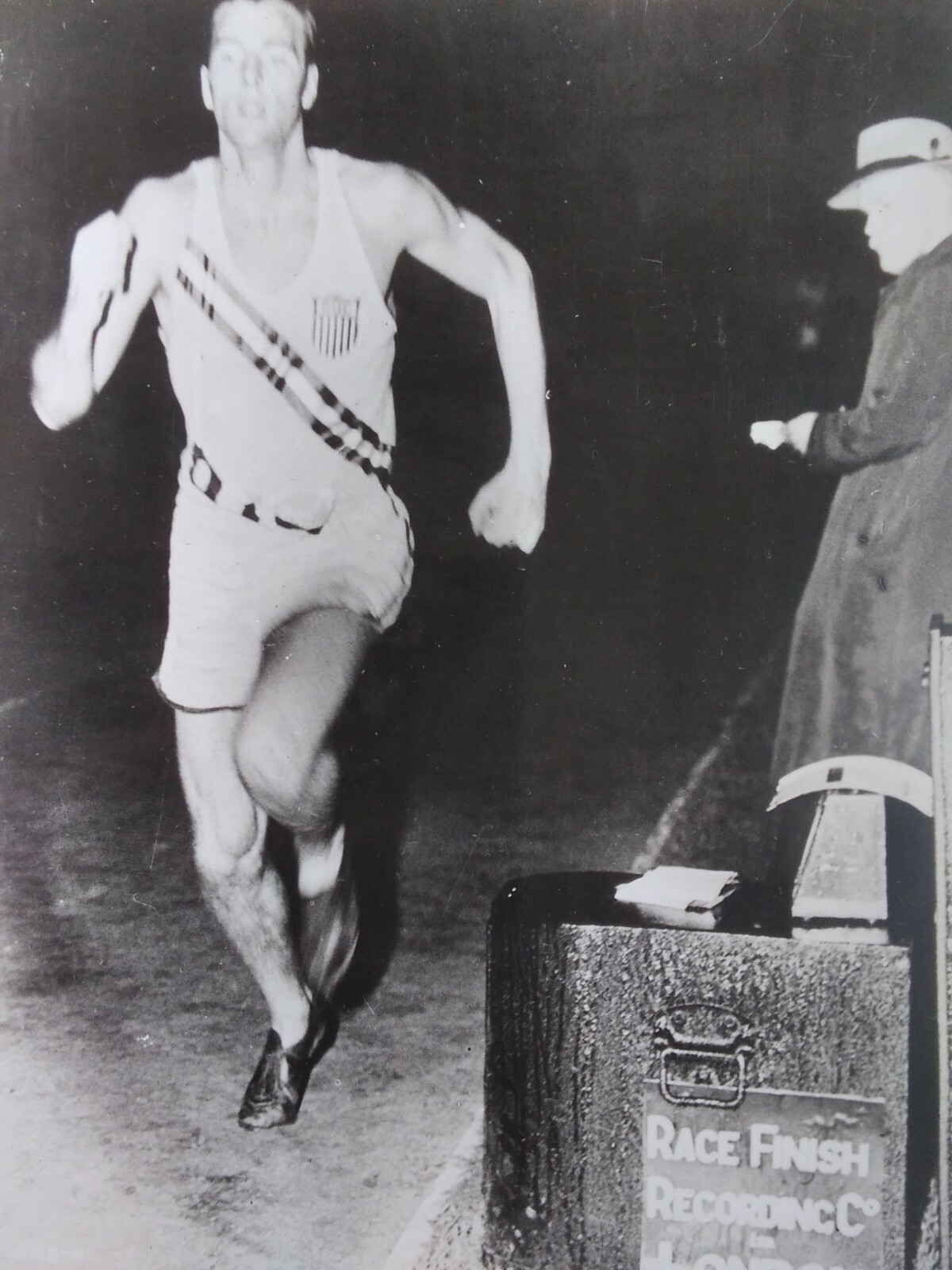 Olympics 1948 Movie Rare Promo Photo Original 8x10 Track Runner