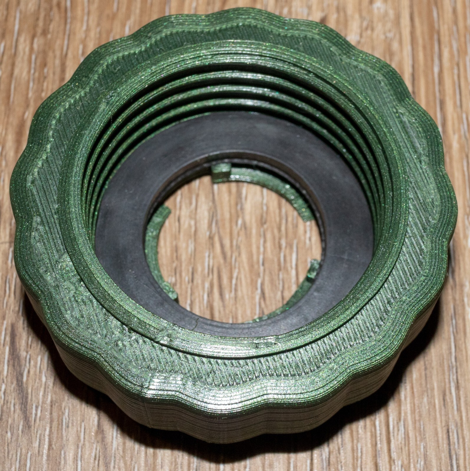 3M Respirator (6000 - 7000 series) to 40mm NATO Filter Adapter PETG