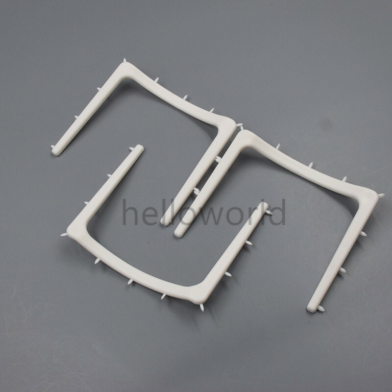 Dental Autoclavable Plastic Rubber Dam Frame Holder U Shape Instrument 10 Pcs