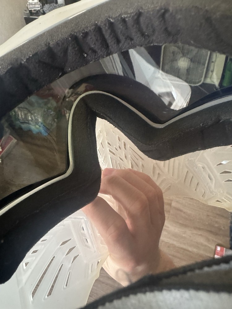 Virtue Vio Paintball Mask Clear Blue Great Kills Patch