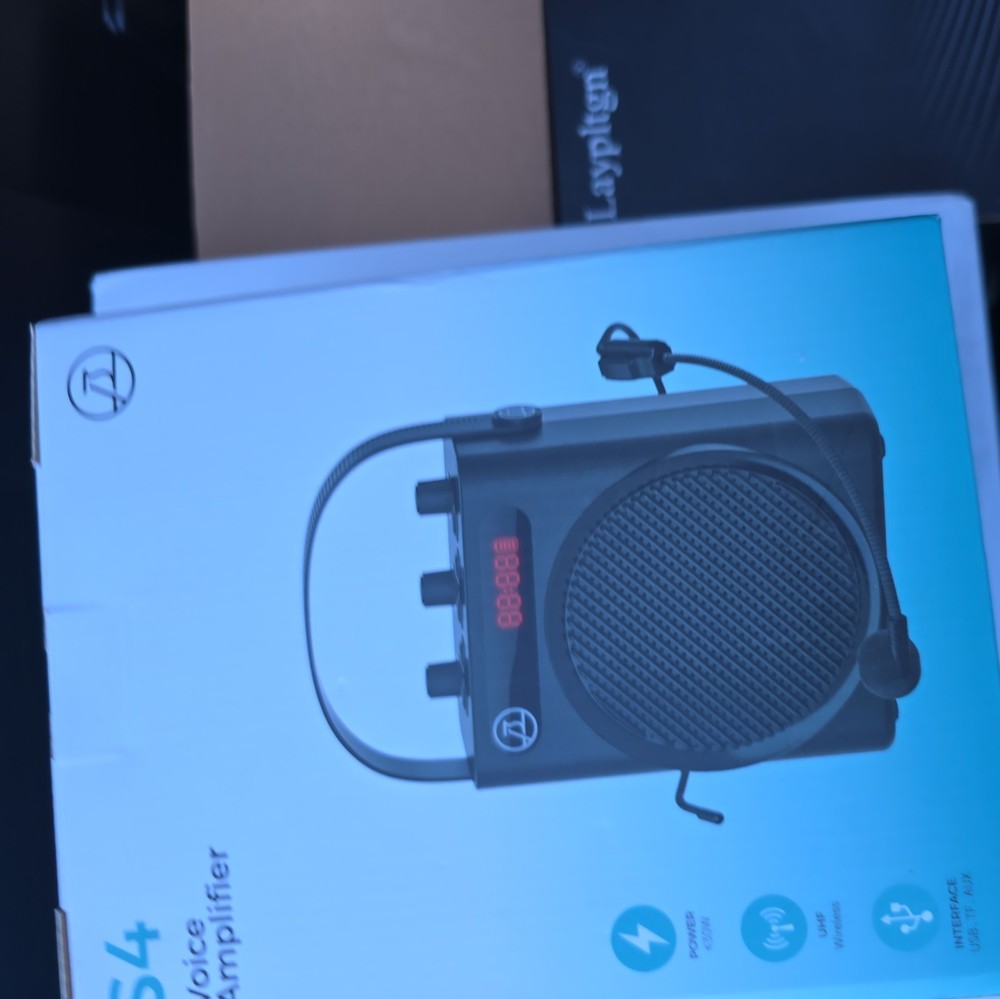 SAINTLARK S4 Voice Amplifier Bluetooth 5.3 Wireless Headset Microphone/Wired ...