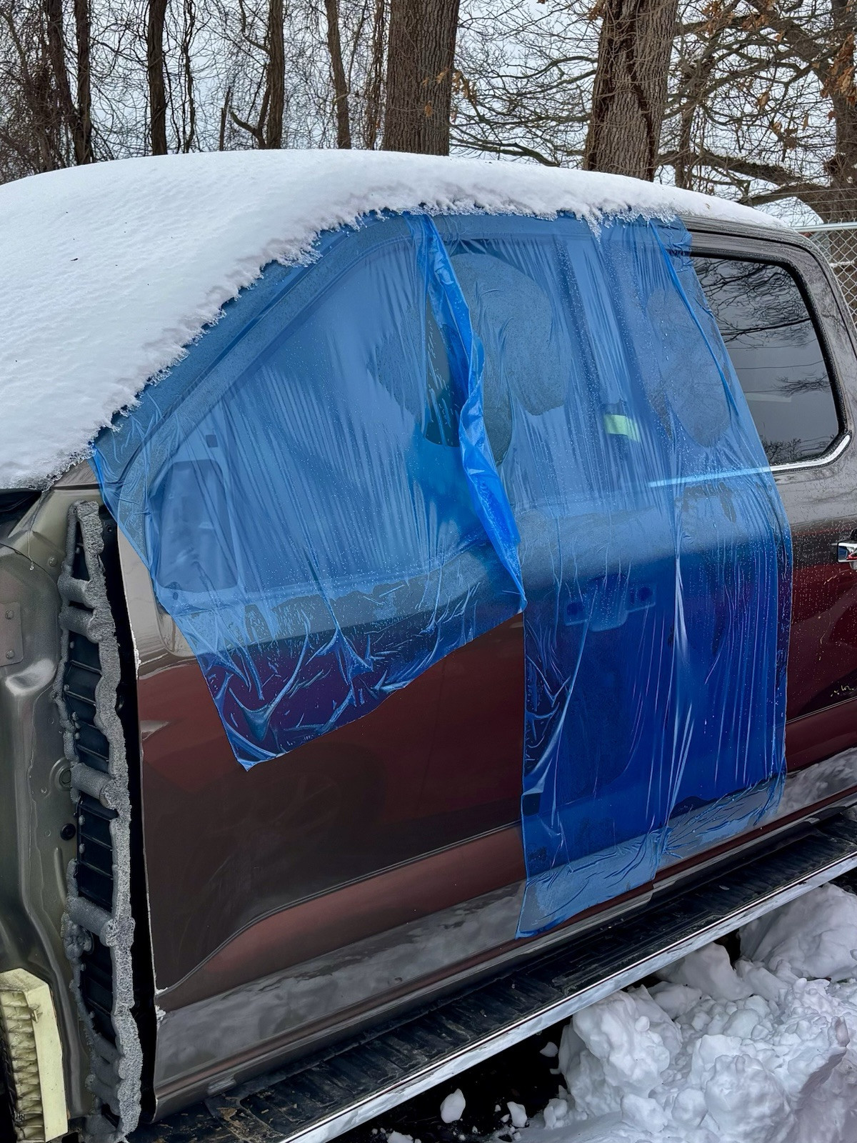 Crash Wrap-Collision Wrap Film 36" x 100’ (300 Sq.ft.)No-Residue-UV-Our Pictures