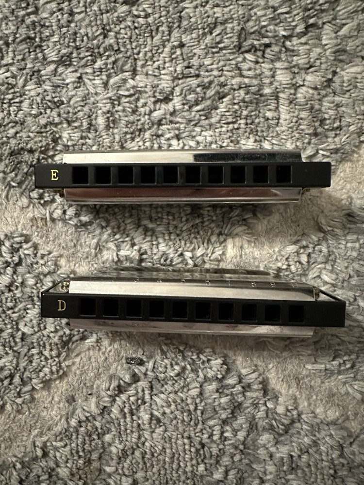 Soul Man Harmonicas D And E Set