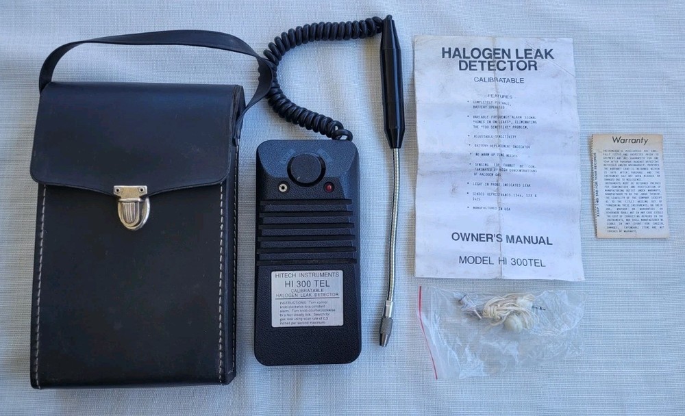 Hitech Instruments HI 300 TEL Calibratable Halogen Leak Detector - Black