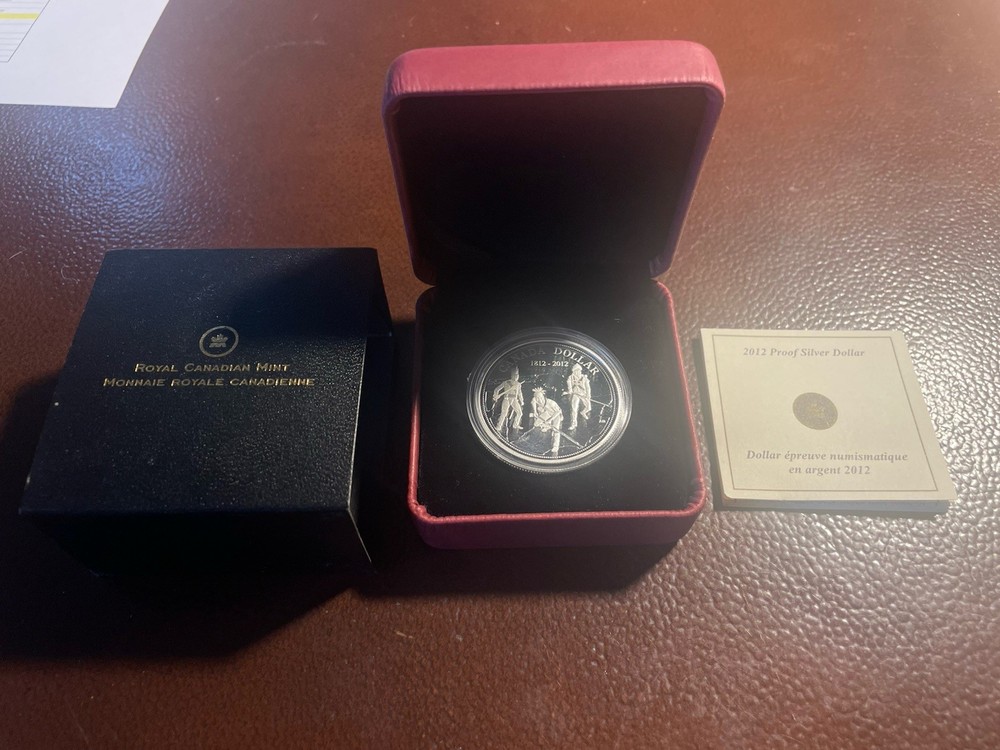 2012 Canadian Silver Proof Dollar