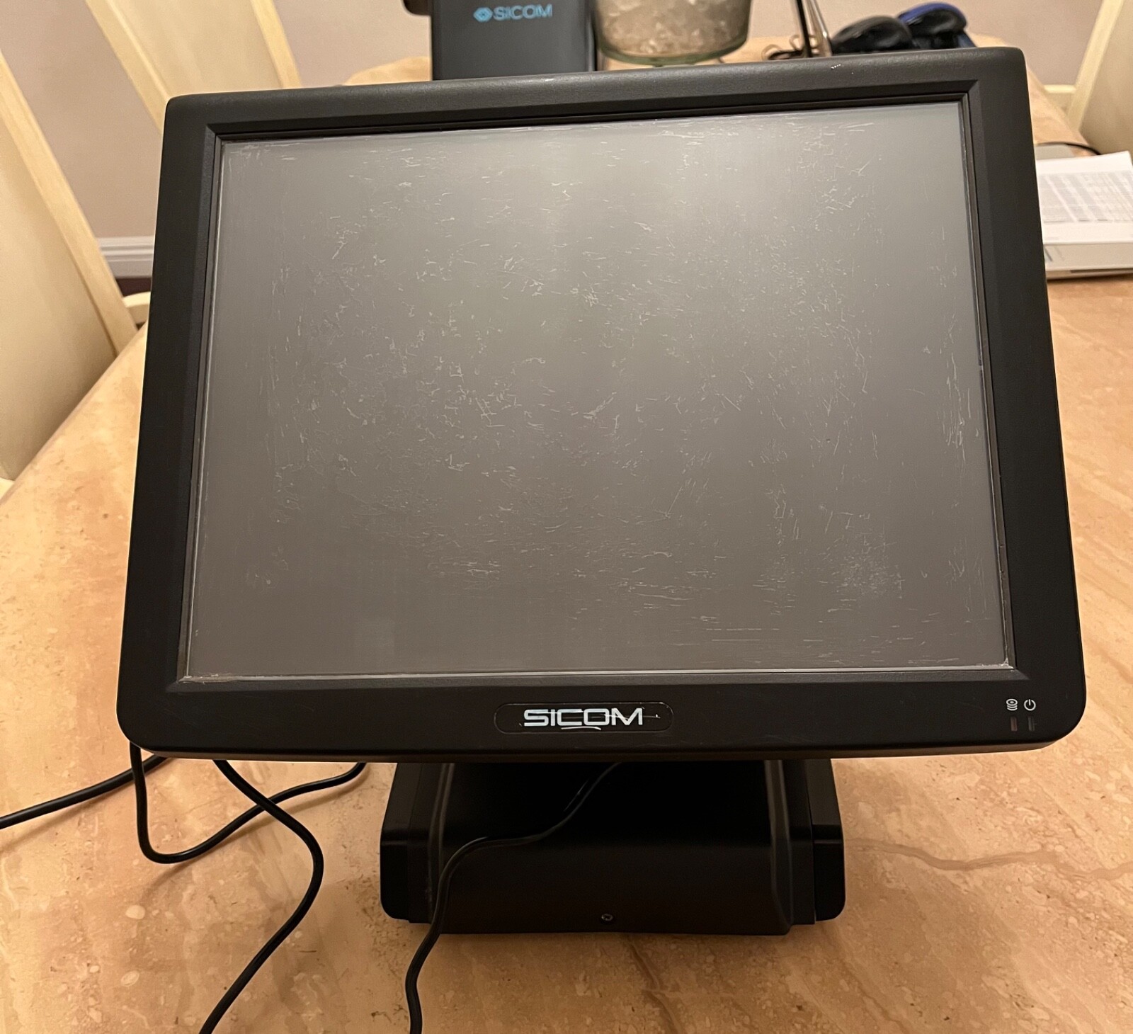 Sicom SL20 POS Terminal Register with Rear Display 2100-00 3LEP33500460
