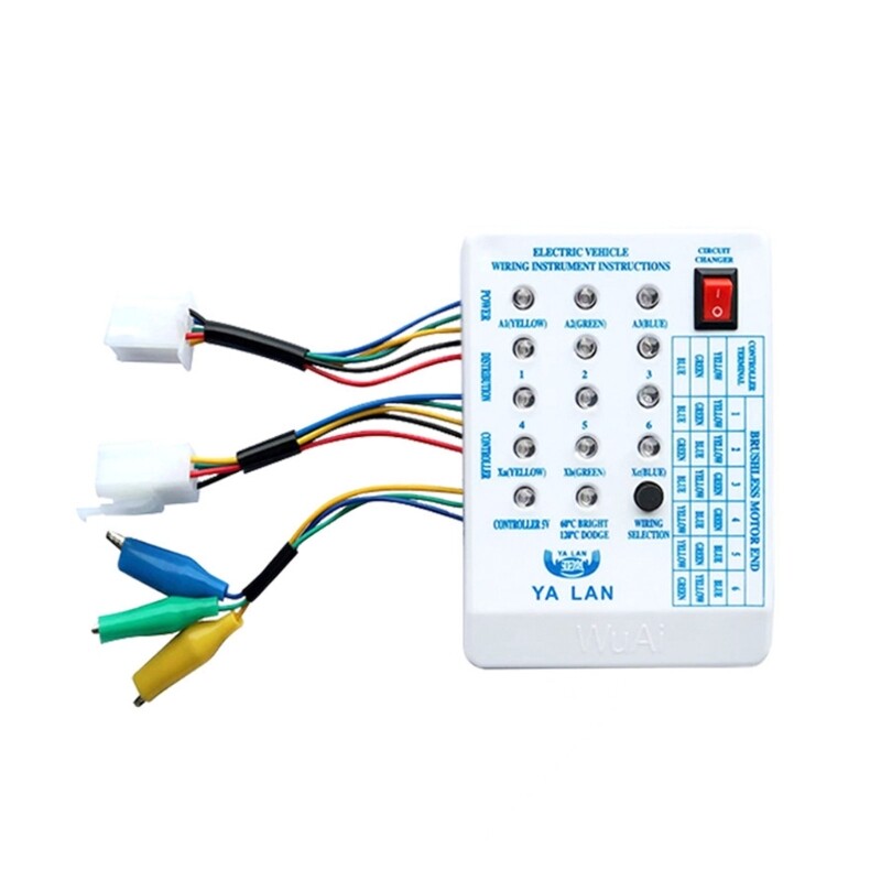 E-bike Scooter Brushless Car Motor Controller Tester Quick Detect Device Control