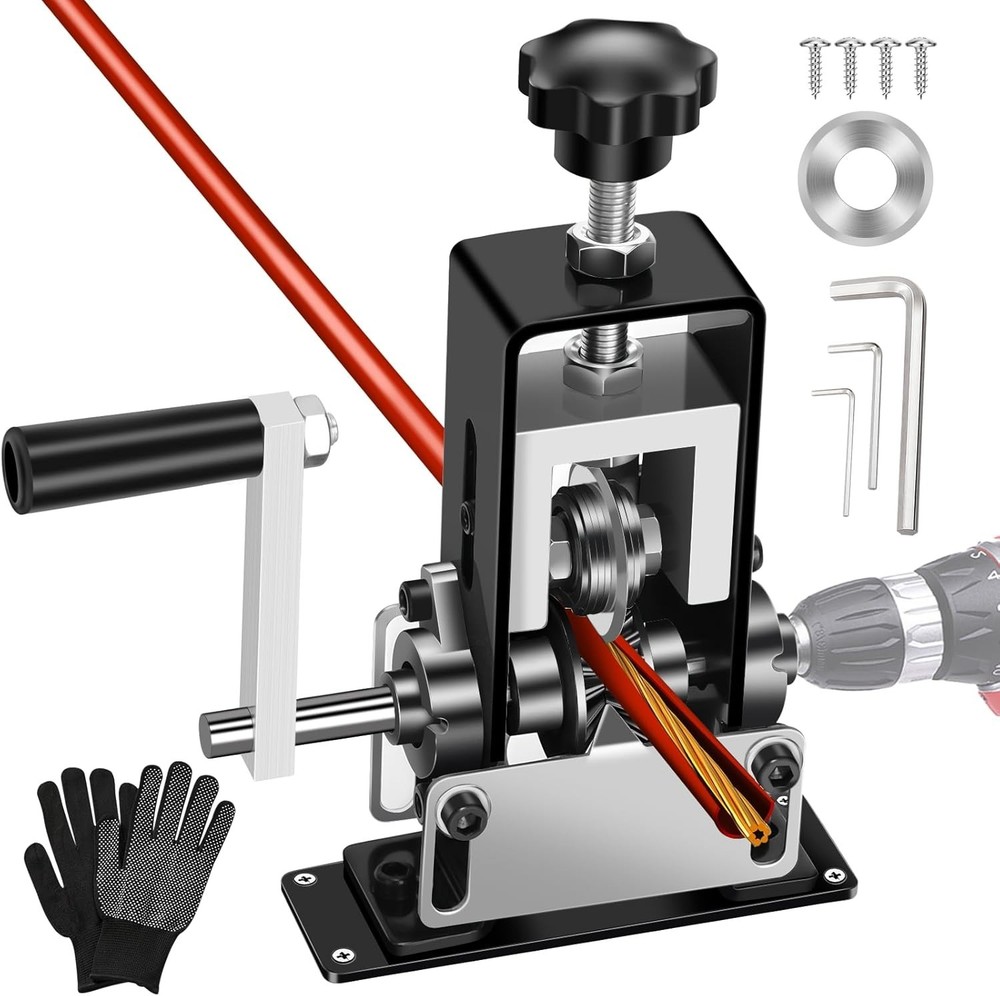 Durable 0.06"-1" Wire Stripper Machine - Perfect for Scrap Copper Projects