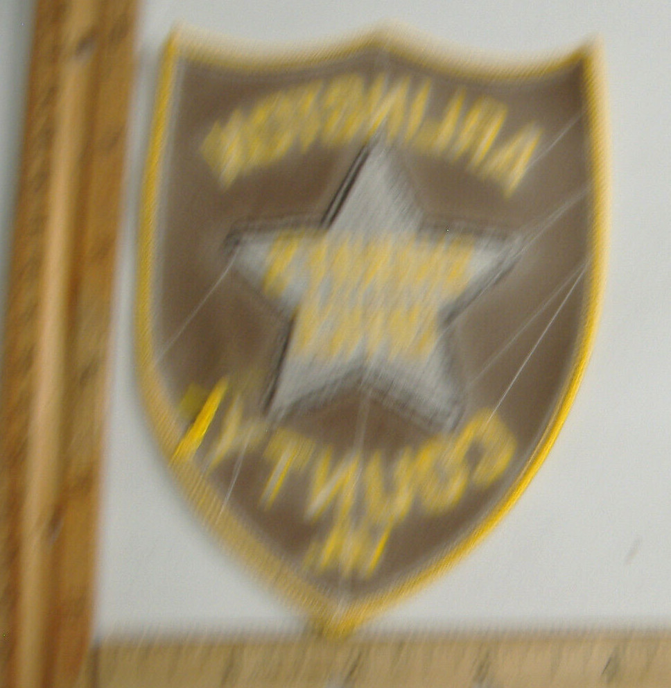 ARLINGTON CO. VIRGINIA SHERIFF FABRIC PATCH
