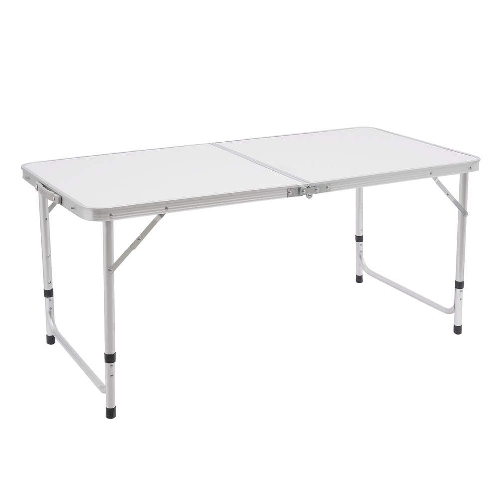 Portable Folding Table - Adjustable Height for Indoor & Outdoor Use
