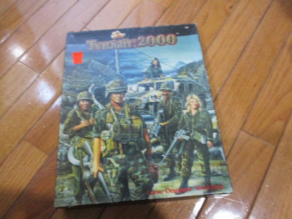 Twilight 2000 RPG Core box set 1st Edition complete except for dice