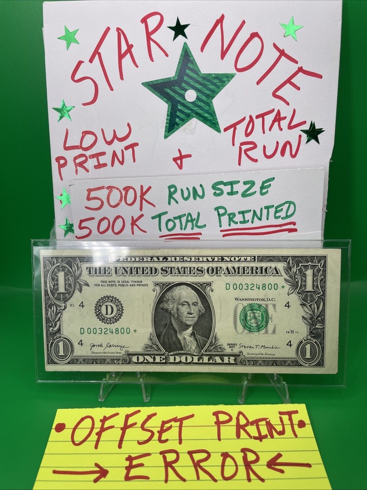 🔥 500K Run & Total Printed All Sheets 🔥Star ⭐️ Note Misaligned Print Cut ERROR