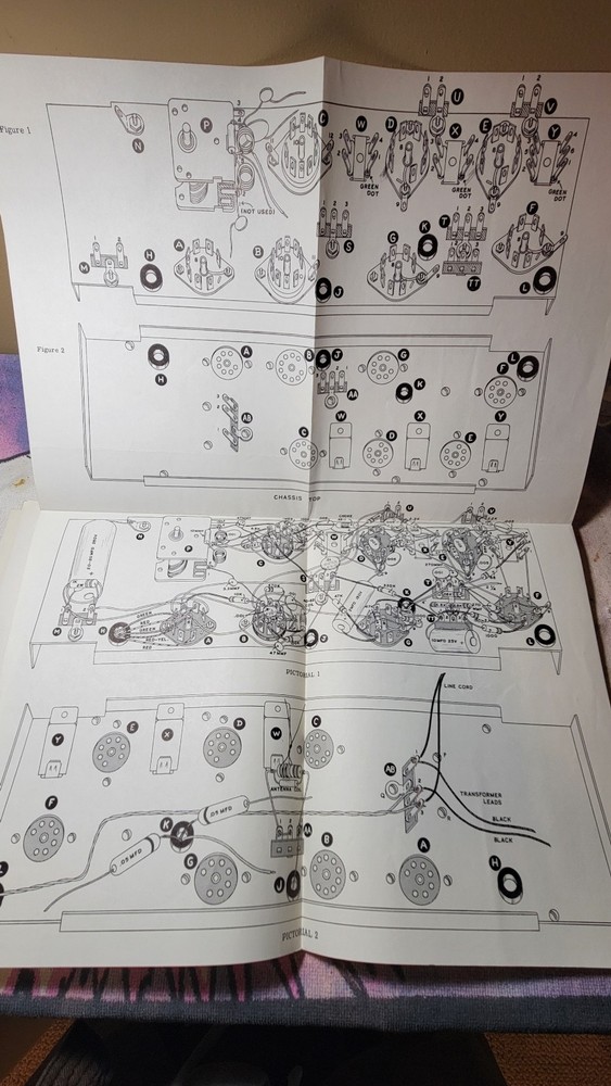 *Original* Heathkit Model FM-3 Frequency Modulation Tuner Assembling Manual