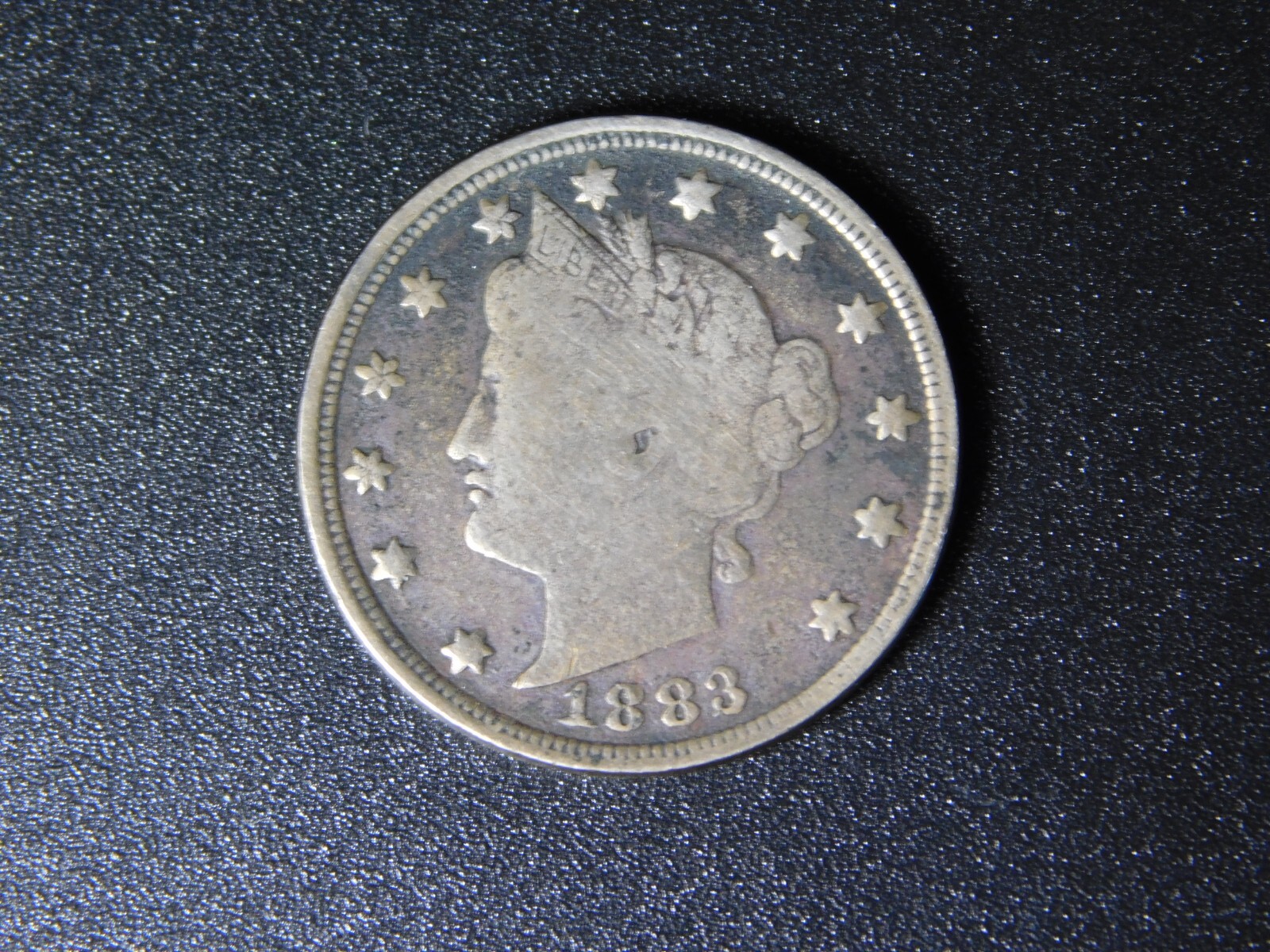 OLD US COIN 1883 LIBERTY HEAD NICKEL with CENTS