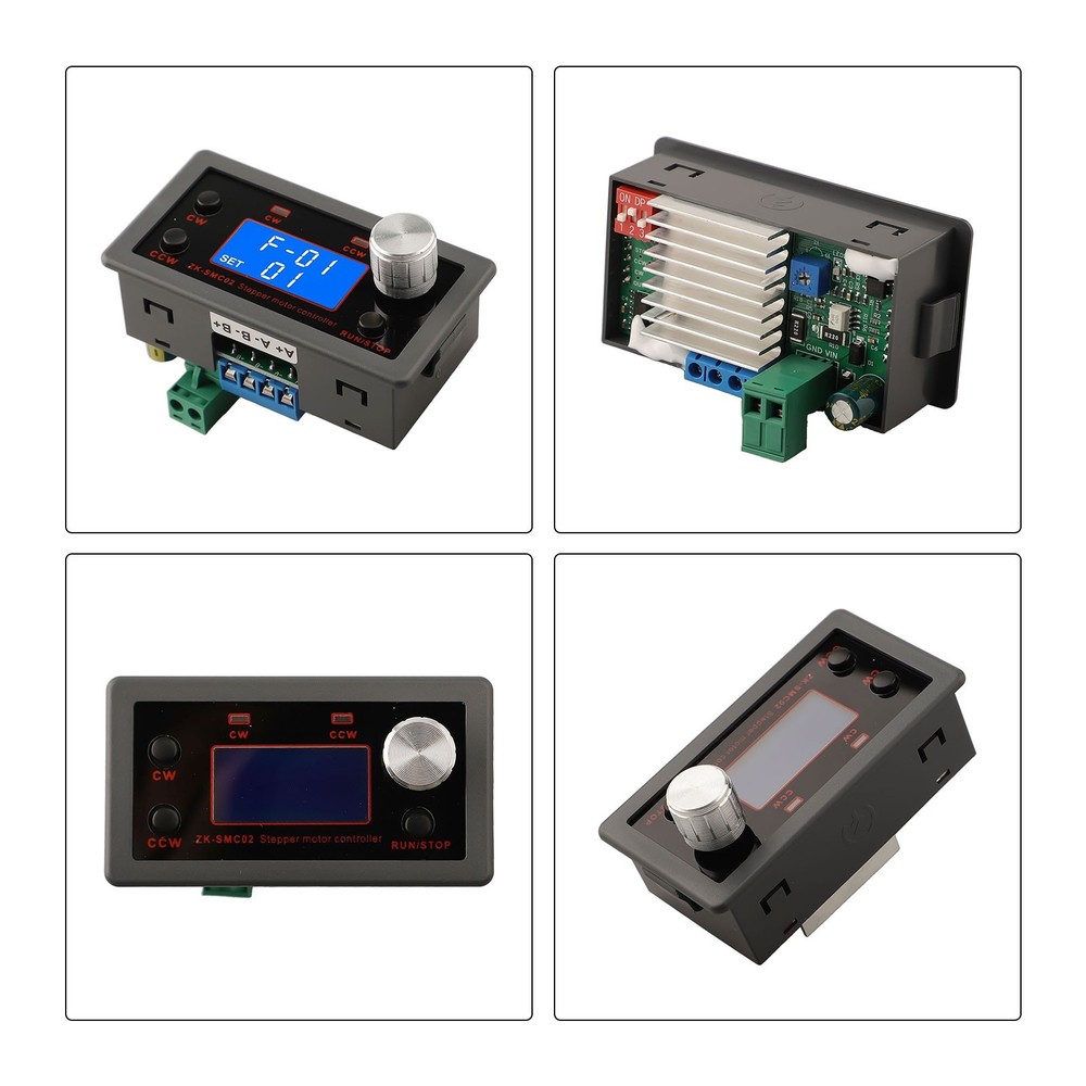 DC Stepper Motor Controller with Adjustable Speed and Direction Control