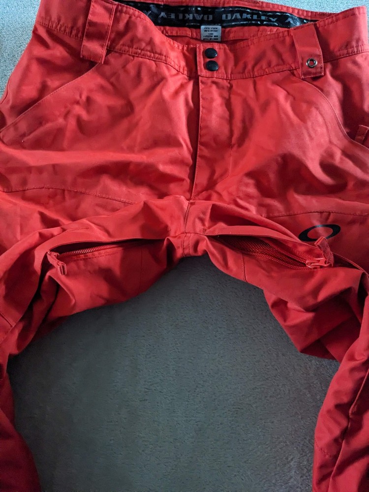Oakley - Red Ski Trousers - Small
