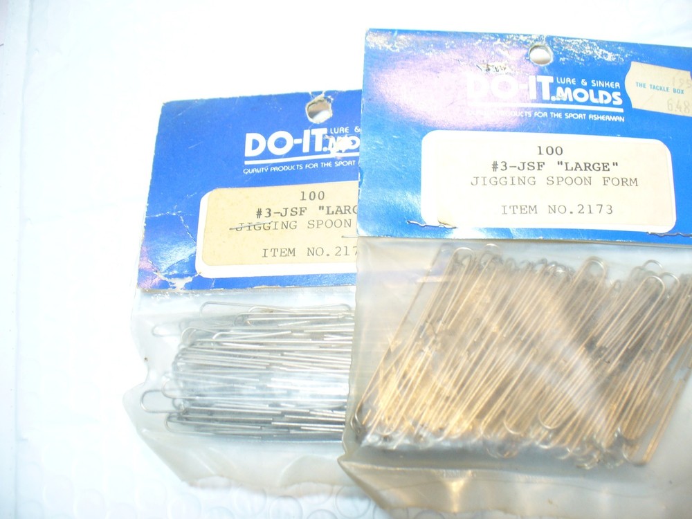 Do-I t  #3-JSF Jigging Spoon Wire Forms #2173  200 FORM WIRES