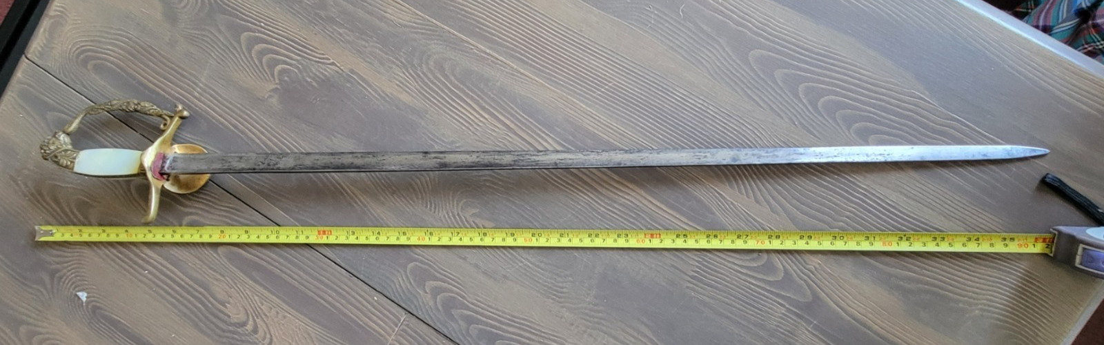 Antique Austro-Hungary 1800s Lionhead Court Sword Used