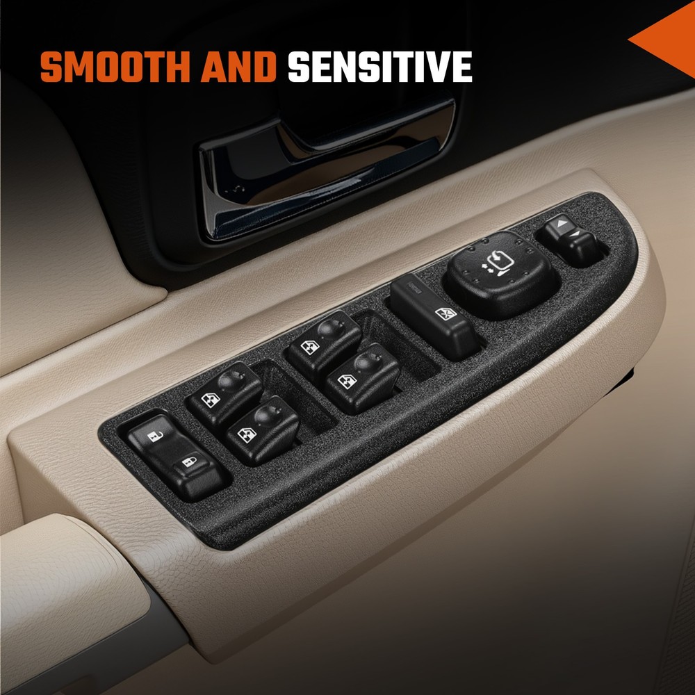 Power Window Switch & Panel For Chevy Driver Side US Power Window Switch & Panel