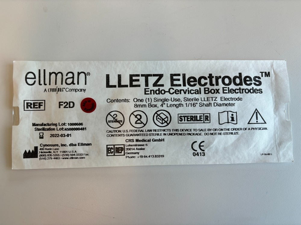 Ellman Electrode W3D - 25mm Loop - 1/16 Shaft Diameter - New