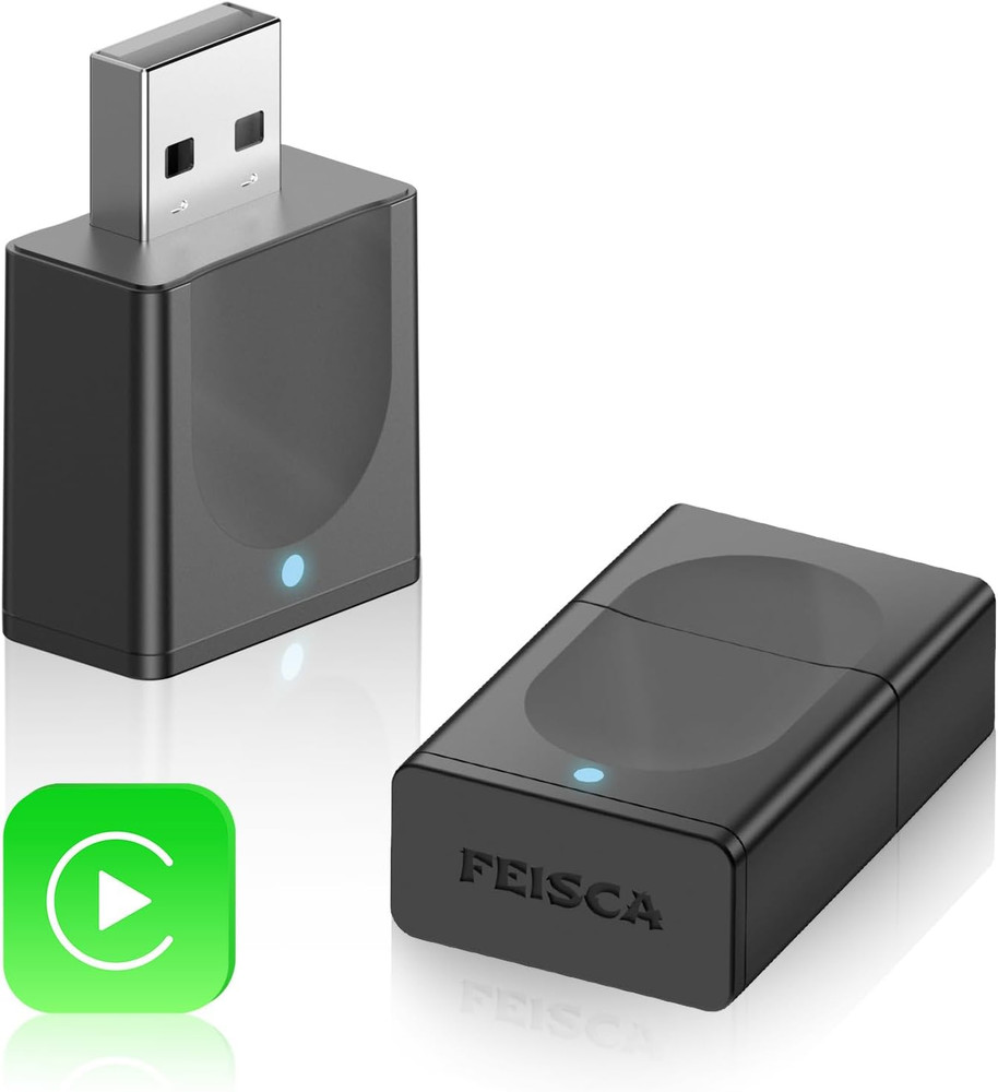 Wireless Carplay Adapter for Iphone, Convert Wired to Apple Carplay Wireless Ada