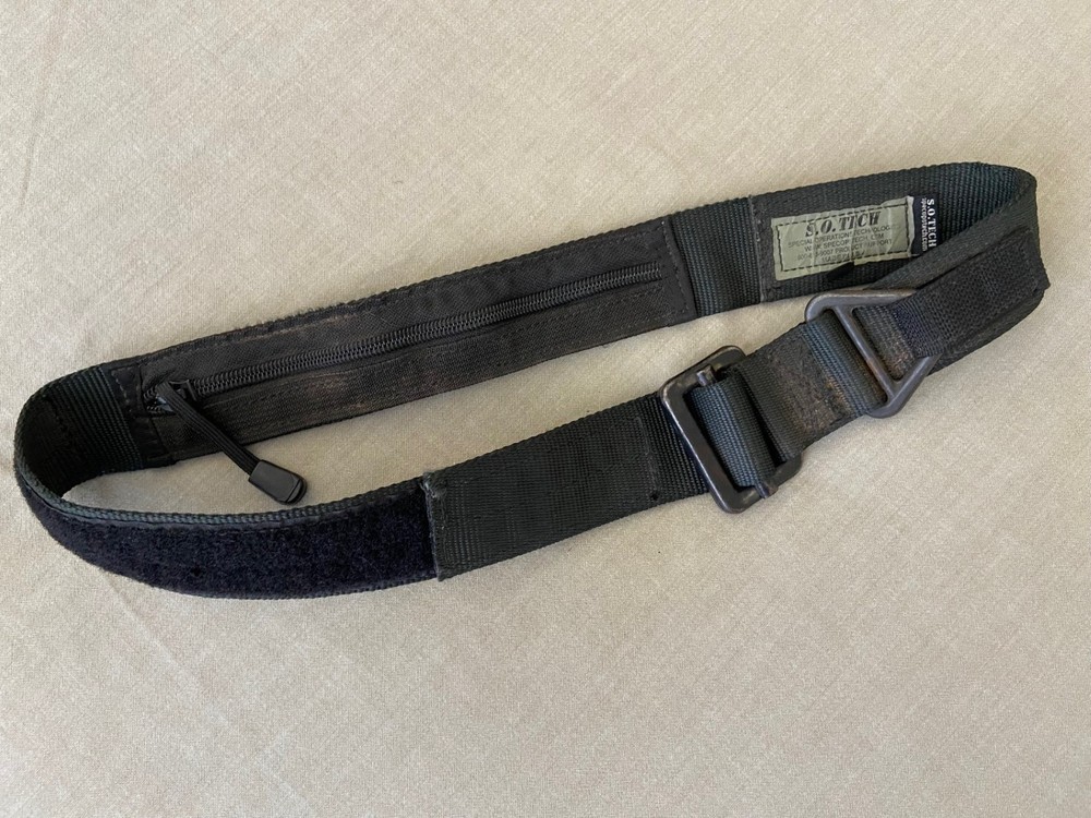 S.O. Tech Riggers SERE Belt Medium Black Old Gen