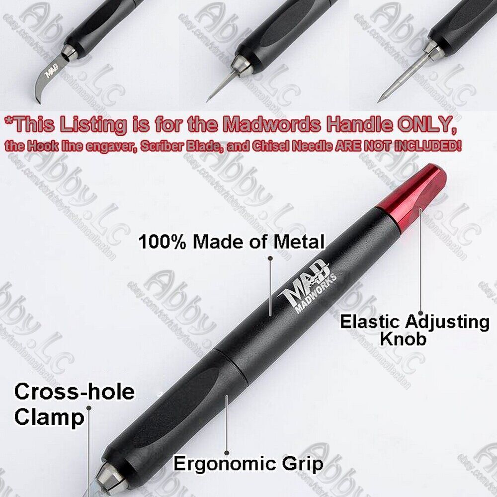 MultiFunction Model Handle for Madworks Chisel Hook Line Engraver Scriber Carve