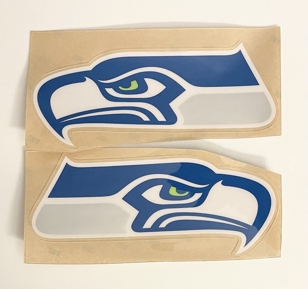 Seagull Seahawk Bird Head Full-Size Helmet Decals