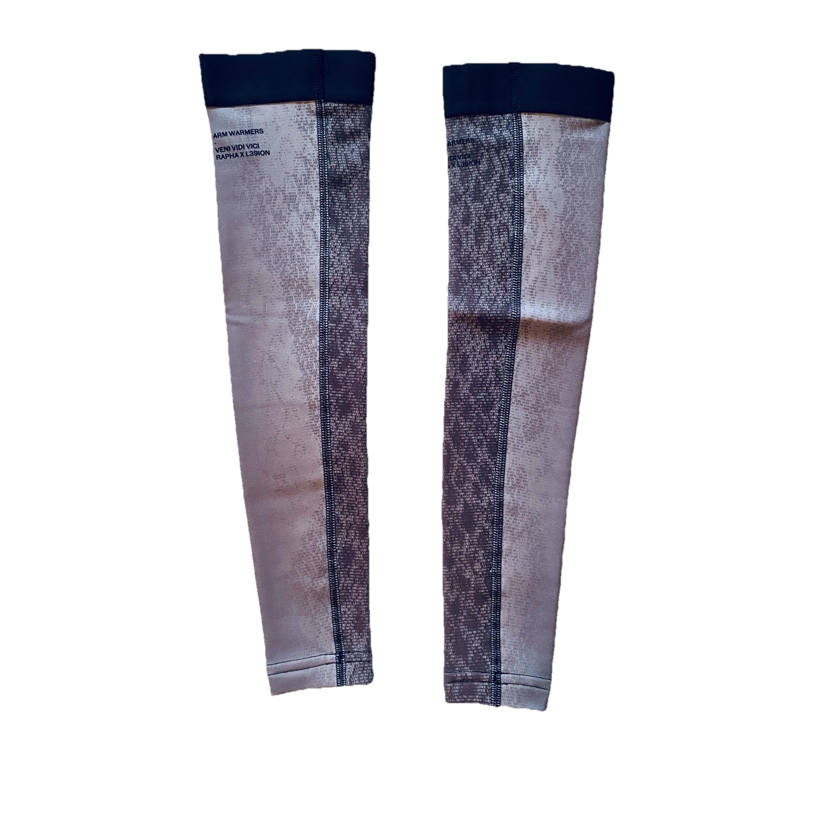 Rapha 2023 L39ION Pro Team Cycling Preseason Arm Warmers, Gray, Size Small EUC