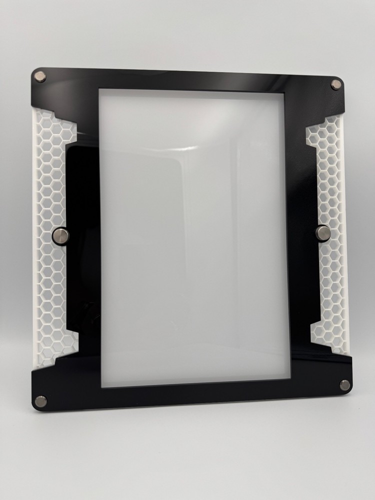 Comic Book Frame Holder- Wall Mount Topeloader Comic Hex- Pro Comic