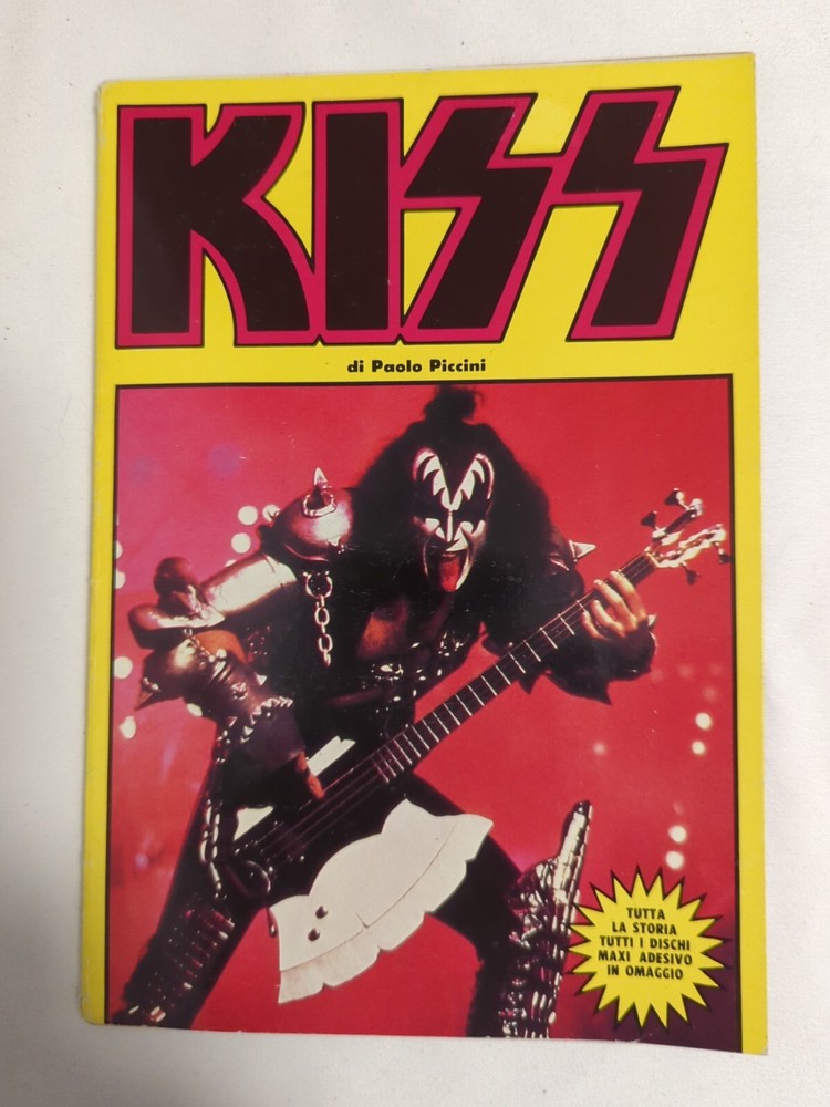 Kiss - by Paolo Piccini - 1987 -  Italian Import  - Complete with card!