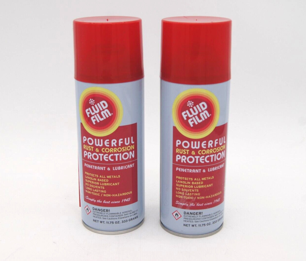 Fluid Film Rust Corrosion Penetrant Lubricant AS11 (11.75oz, 2 Pack)