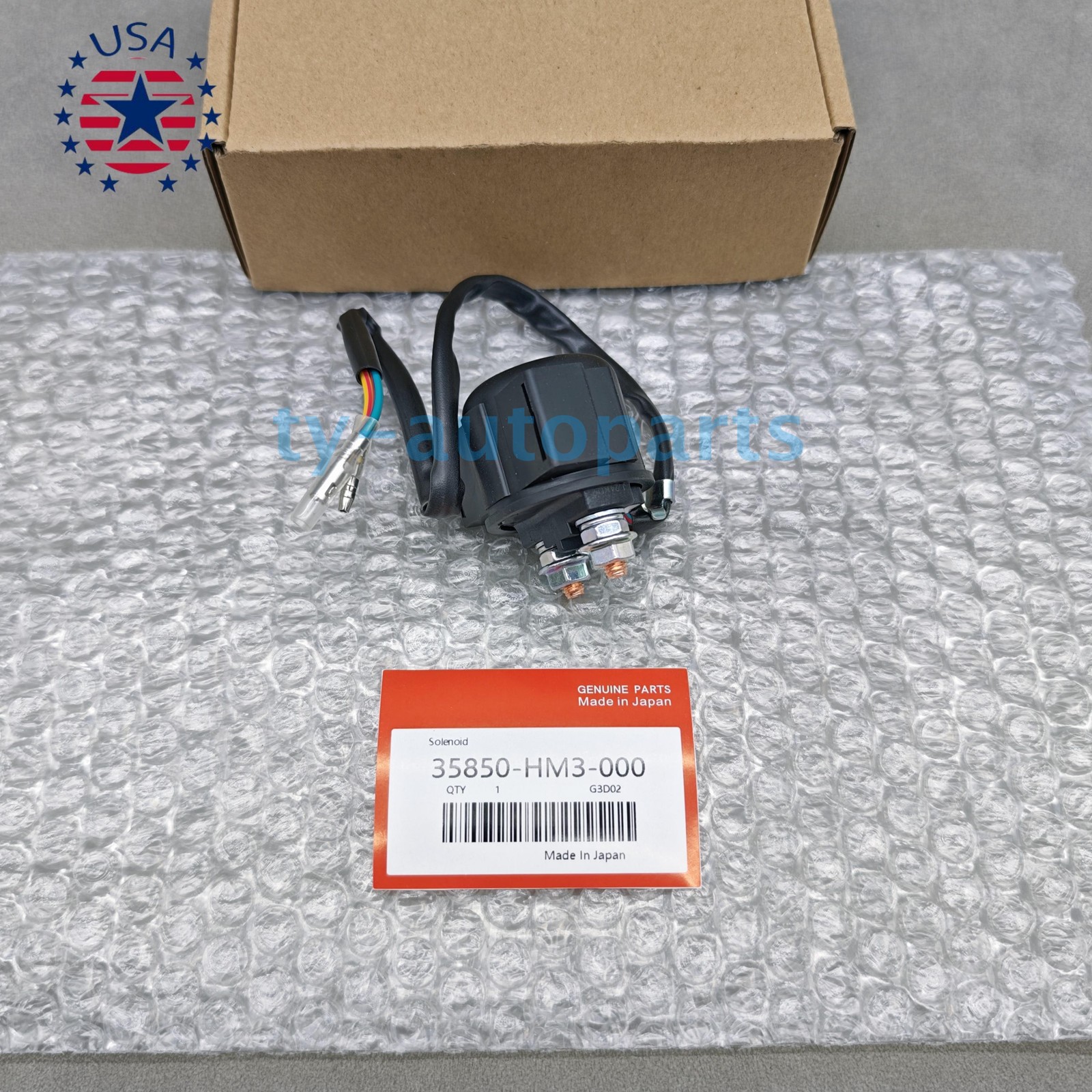 OEM Starter Solenoid Relay Switch for Honda 35850-HM3-000 Sportrax 400 USA!