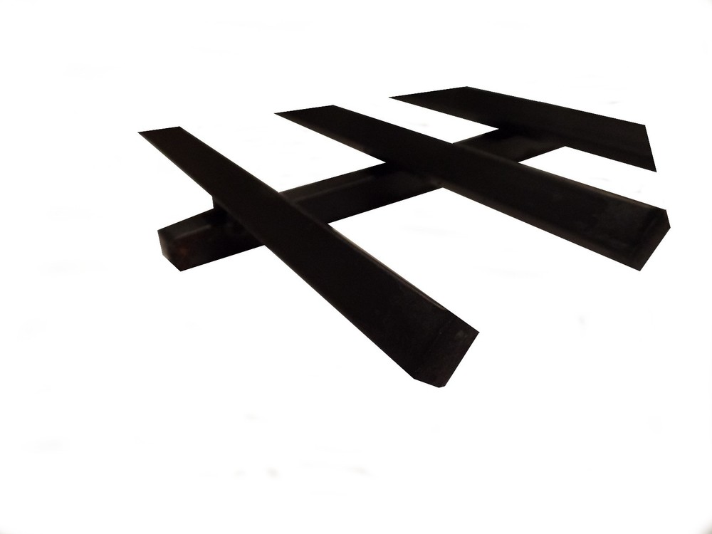 FIRE PIT GRATE SQUARE FLAT NO LEGS (SEVERAL MEASURES)