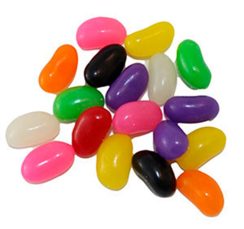 Dare 5 lb ASSORTED JELLY BEANS Fruit w/ Black Reg Size Easter Candy Snack Bulk