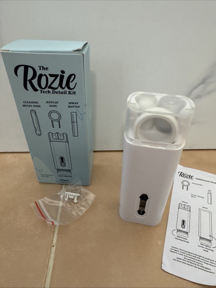 "The Rozie" Tech Detail Kit Cleaning Multi-Tool Computer Phone Device Clean Kit
