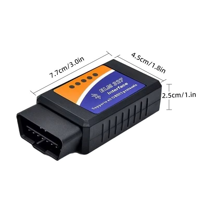 ELM327 V2.1 OBD2 Scanner Bluetooth Car Diagnostic Tool For Android /IOS Code Rea