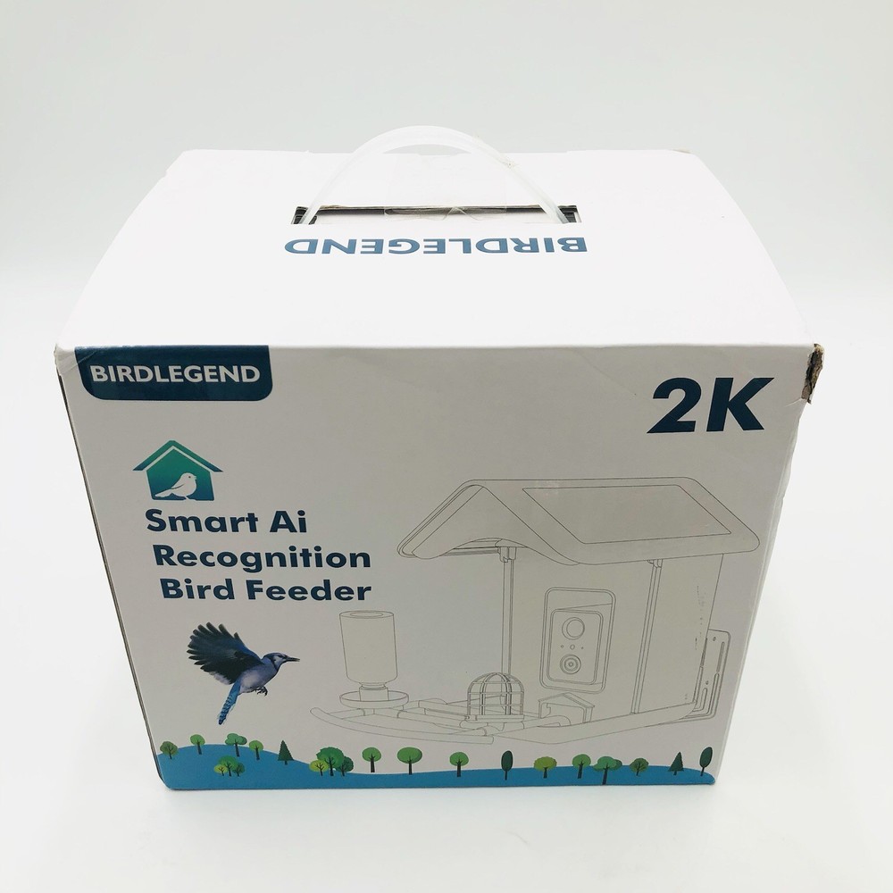 Bird Feeder with Camera Solar Powered : Smart Camera Bird Feeder 2K Live Feed Ca