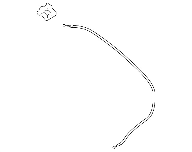 Genuine Subaru Release Cable 57330fg080